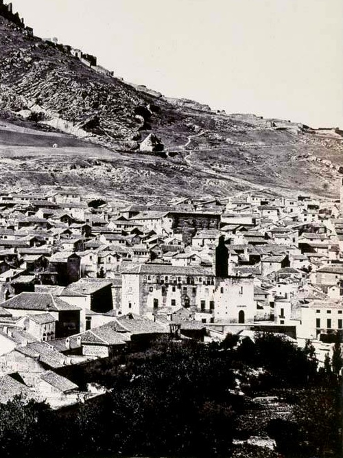 Convento de San Agustn - Convento de San Agustn. Foto antigua. Foto de la Biblioteca Nacional