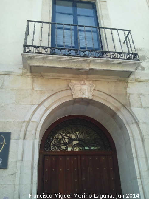 Casa de los Condes de Pozo Ancho - Casa de los Condes de Pozo Ancho. Portada