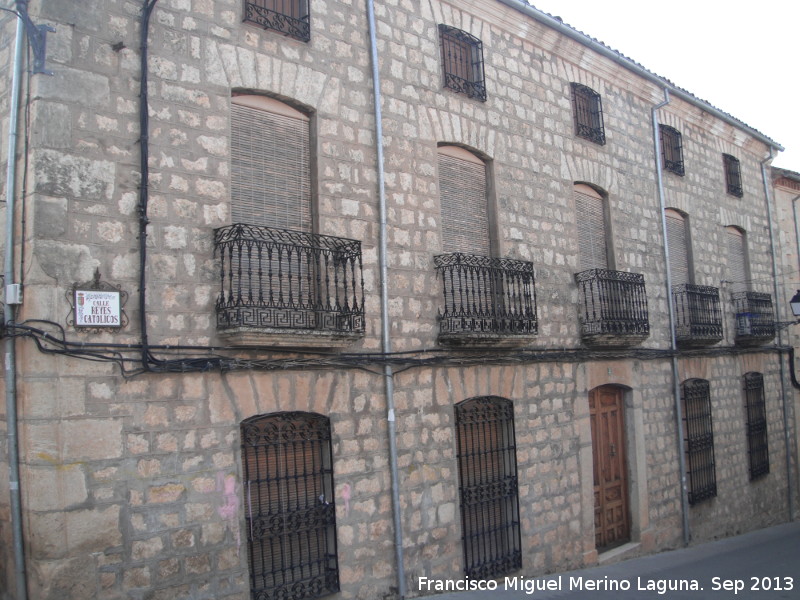 Casa de la Calle Reyes Catlicos n 4 - Casa de la Calle Reyes Catlicos n 4. Fachada