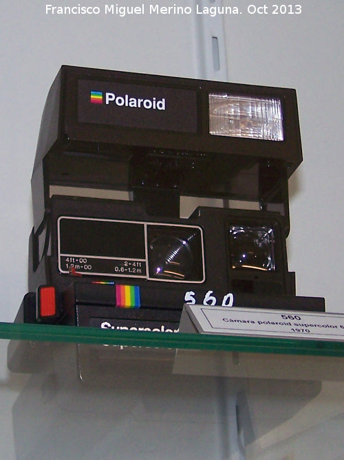 Cmara fotogrfica - Cmara fotogrfica. Polaroid. Museo San Antonio de Padua - Martos