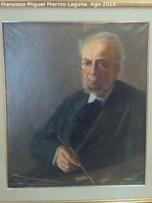Francisco Baos Martos - Francisco Baos Martos. Retrato de mi profesor. 1950. Museo Provincial de Jan