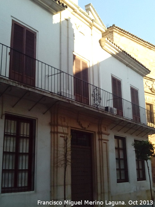 Casa de la Calle de las Monjas n 4 - Casa de la Calle de las Monjas n 4. Portada