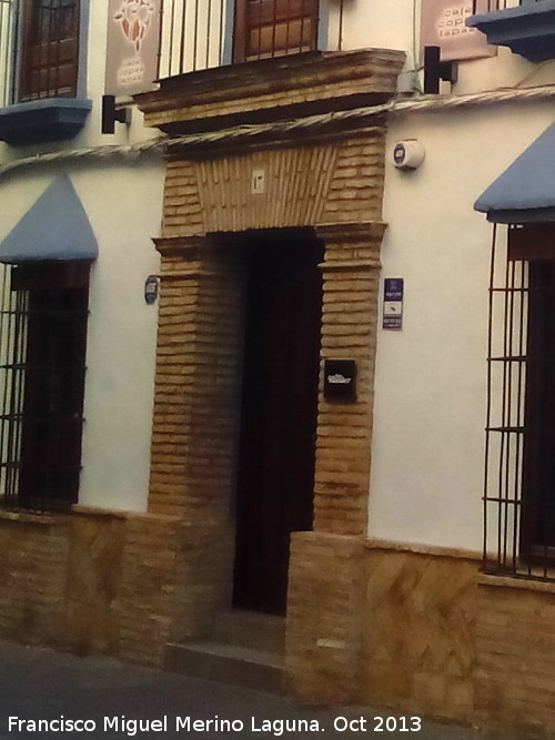 Casa de la Calle Alhndiga n 17 - Casa de la Calle Alhndiga n 17. Portada