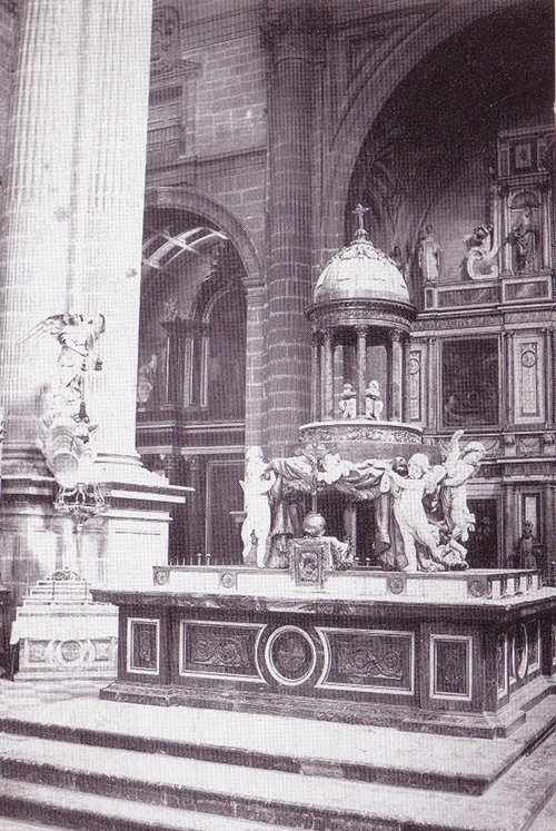 Catedral de Jan. Tabernculo - Catedral de Jan. Tabernculo. 1914