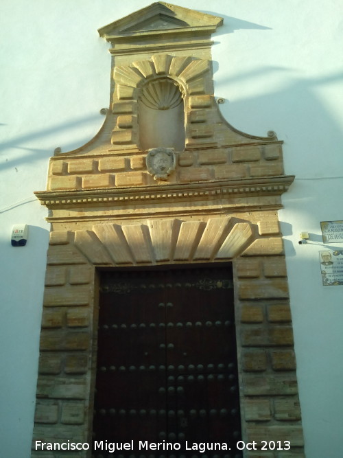 Capilla de Santa Ana - Capilla de Santa Ana. Portada