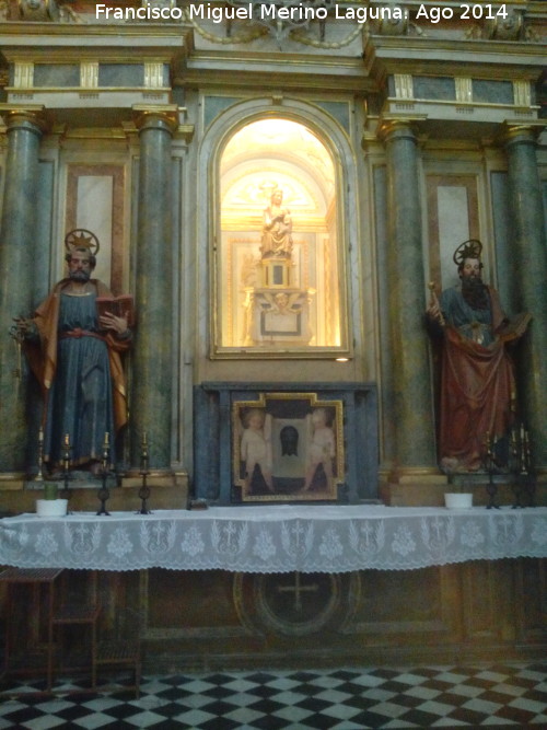 Catedral de Jan. Capilla Mayor - Catedral de Jan. Capilla Mayor. Altar