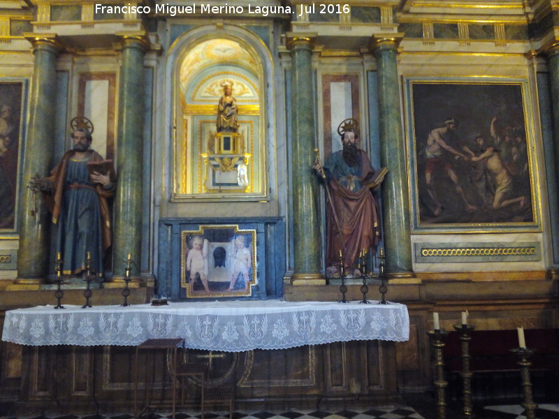 Catedral de Jan. Capilla Mayor - Catedral de Jan. Capilla Mayor. Altar