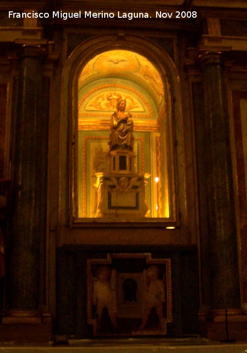 Catedral de Jan. Capilla Mayor - Catedral de Jan. Capilla Mayor. Virgen de la Antigua