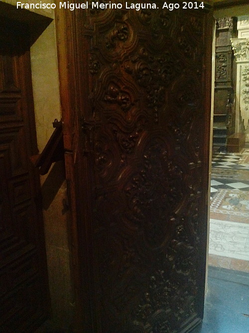 Catedral de Jan. Coro - Catedral de Jan. Coro. Puerta