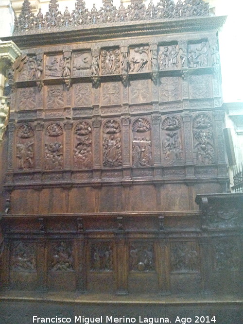 Catedral de Jan. Coro - Catedral de Jan. Coro. 