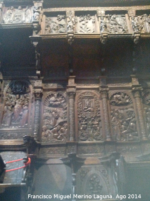 Catedral de Jan. Coro - Catedral de Jan. Coro. 
