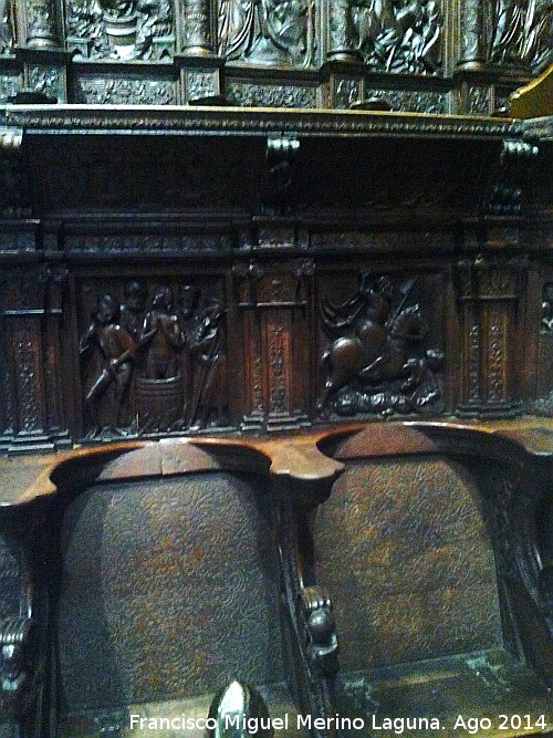 Catedral de Jan. Coro - Catedral de Jan. Coro. 
