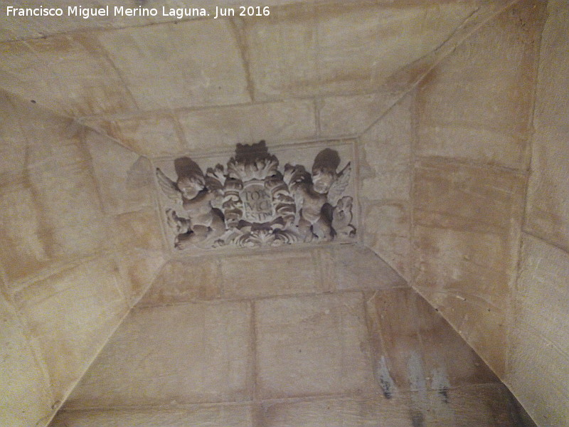 Catedral de Jan. Coro - Catedral de Jan. Coro. Estos angelitos estn en la entrada del coro por la nave de la epstola, (en la entrada del evangelio tanben hay)