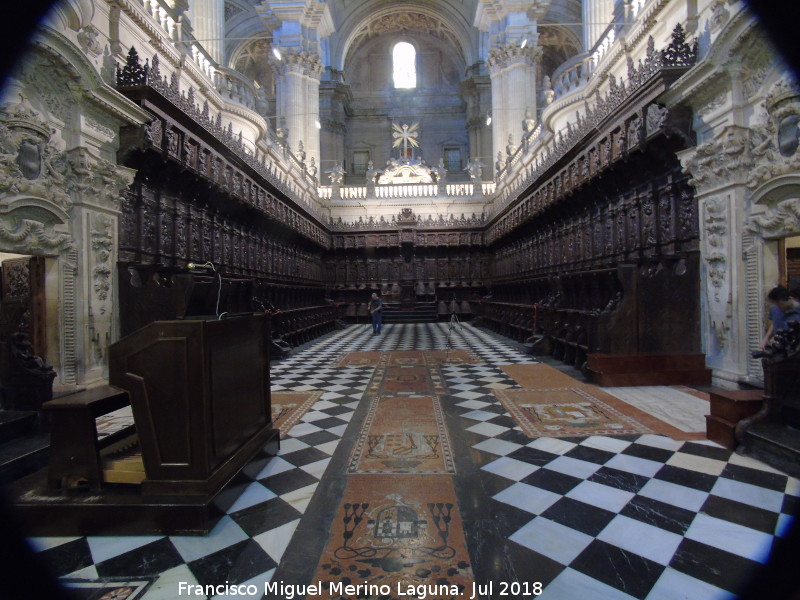 Catedral de Jan. Coro - Catedral de Jan. Coro. 