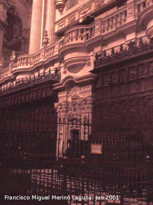 Catedral de Jan. Coro - Catedral de Jan. Coro. 