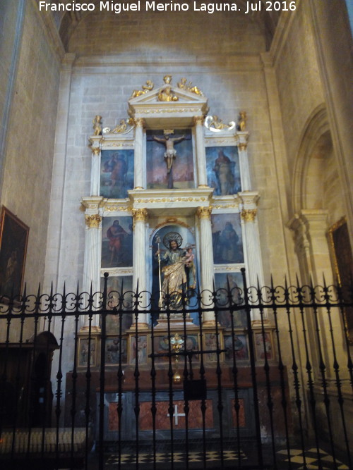Catedral de Jaén. Capilla de San José - Catedral de Jaén. Capilla de San José. 