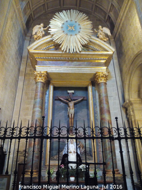 Catedral de Jan. Capilla de la Virgen de la Correa - Catedral de Jan. Capilla de la Virgen de la Correa. 