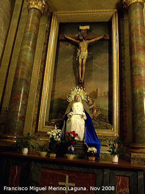 Catedral de Jan. Capilla de la Virgen de la Correa - Catedral de Jan. Capilla de la Virgen de la Correa. 