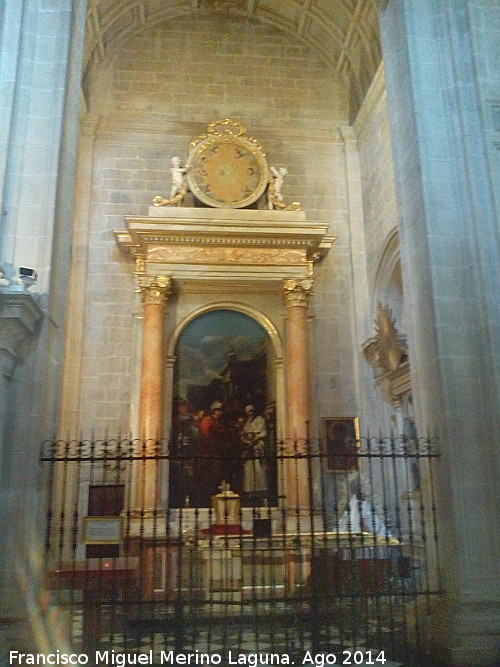 Catedral de Jaén. Capilla de San Pedro Pascual - Catedral de Jaén. Capilla de San Pedro Pascual. 