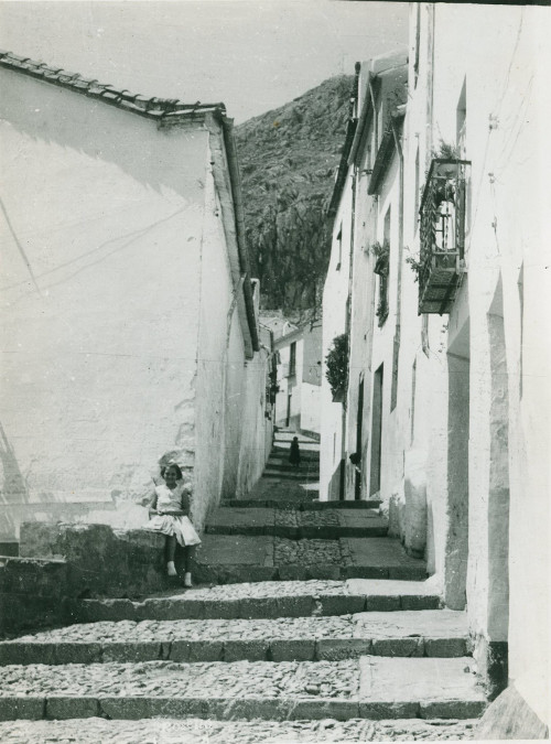 Calle Peuelas - Calle Peuelas. Foto antigua IEG