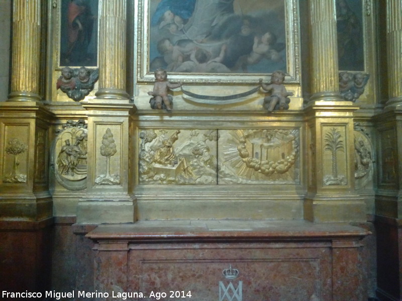 Catedral de Jaén. Capilla de la Inmaculada - Catedral de Jaén. Capilla de la Inmaculada. Altar