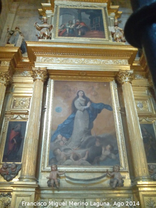 Catedral de Jaén. Capilla de la Inmaculada - Catedral de Jaén. Capilla de la Inmaculada. 