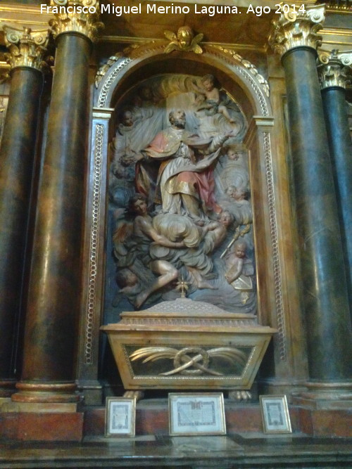 Catedral de Jaén. Capilla de San Eufrasio - Catedral de Jaén. Capilla de San Eufrasio. Apoteosis de San Eufrasio