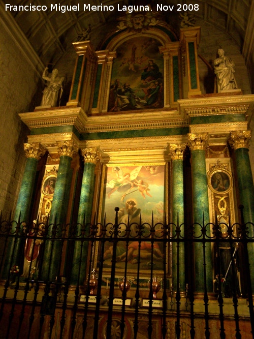 Catedral de Jan. Capilla de Santiago - Catedral de Jan. Capilla de Santiago. 