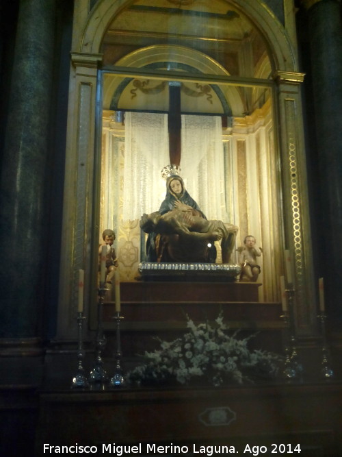 Catedral de Jaén. Capilla de la Virgen de las Angustias - Catedral de Jaén. Capilla de la Virgen de las Angustias. 