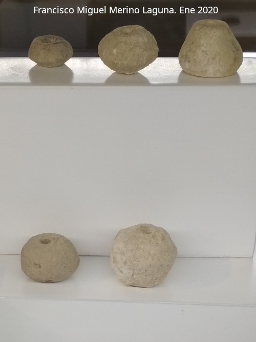 Fusayola - Fusayola. Palacio ibero del Cerro de la Merced - Cabra. Exposici�n en el Museo Ibero de Ja�n