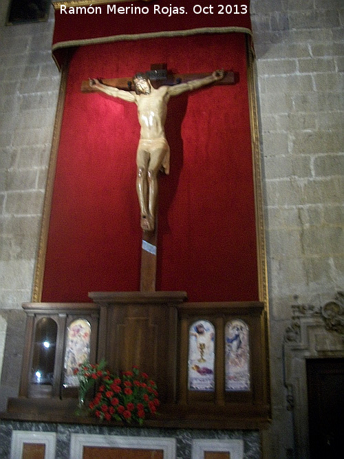 Catedral de Jaén. Capilla del Cristo de la Buena Muerte - Catedral de Jaén. Capilla del Cristo de la Buena Muerte. 