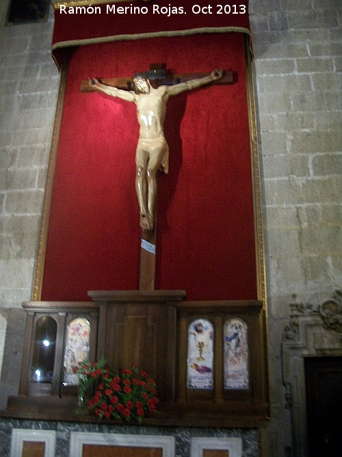 Catedral de Jan. Capilla del Cristo de la Buena Muerte - Catedral de Jan. Capilla del Cristo de la Buena Muerte. 