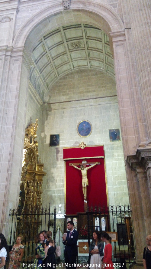 Catedral de Jan. Capilla del Cristo de la Buena Muerte - Catedral de Jan. Capilla del Cristo de la Buena Muerte. 