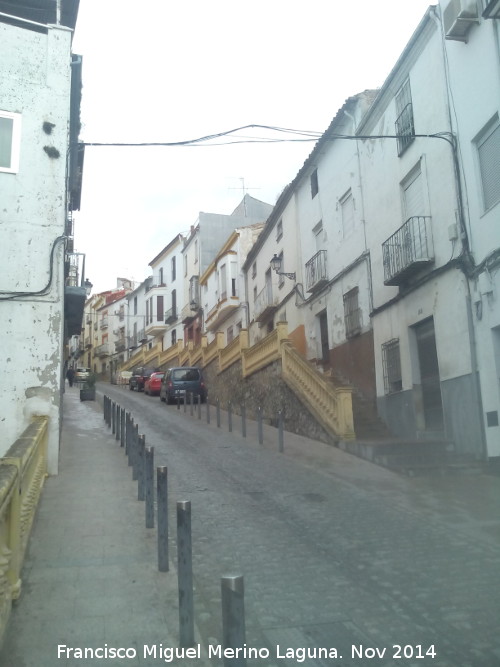 Calle Real de San Fernando - Calle Real de San Fernando. Balaustrada