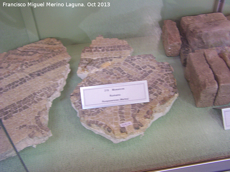 Rompeserones - Rompeserones. Mosaico. Museo San Antonio de Padua - Martos