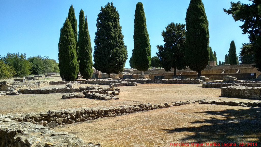 Itlica - Itlica. Viviendas al norte de la Domus Exedra