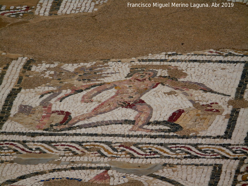 Itlica. Casa de Neptuno - Itlica. Casa de Neptuno. Detalle