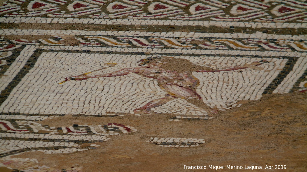 Itlica. Casa de Neptuno - Itlica. Casa de Neptuno. Detalle