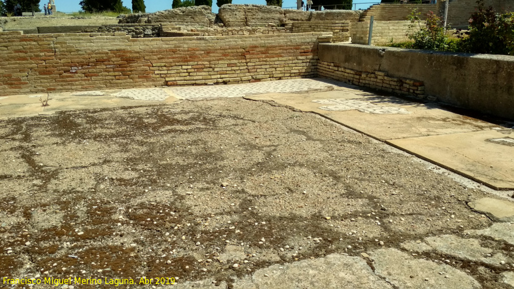 Itlica. Casa de los Pjaros - Itlica. Casa de los Pjaros. Triclinium