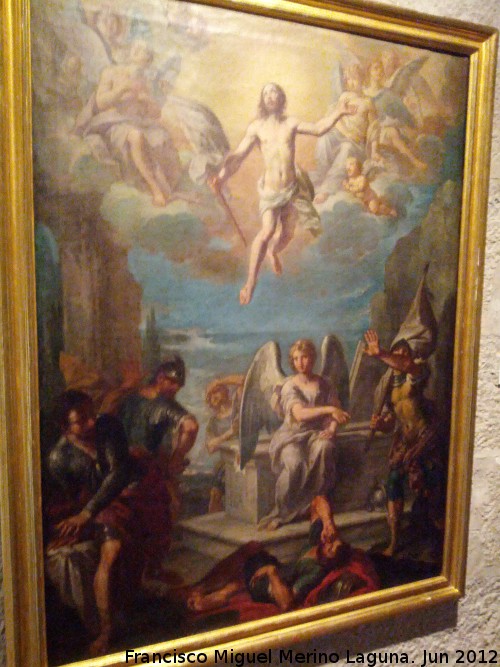 Catedral de Jan. Museo - Catedral de Jan. Museo. Resurreccin de Ercole Graziani. Entre 1740-1765