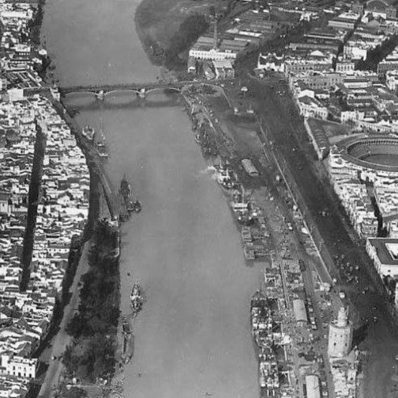 Historia de Sevilla - Historia de Sevilla. Barrios de Triana y El Arenal 1934