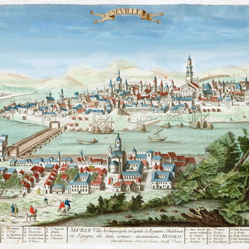 Historia de Sevilla - Historia de Sevilla. Sevilla 1740 Jean Francois Daumont