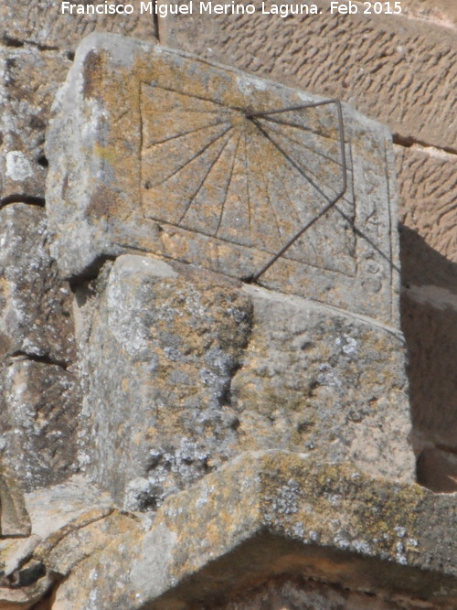 Ermita del Paje - Ermita del Paje. Reloj de sol