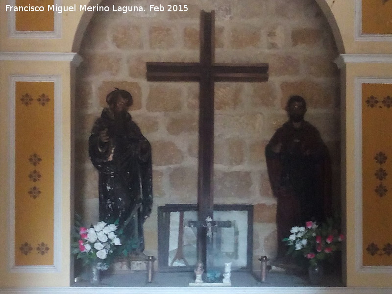 Ermita de San Gins de la Jara - Ermita de San Gins de la Jara. Satiago y San Gins