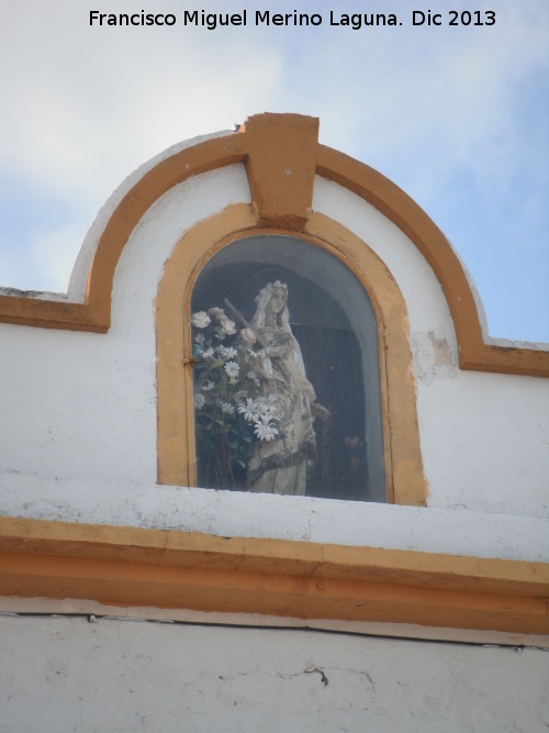 Iglesia de Santa Eulalia - Iglesia de Santa Eulalia. Hornacina