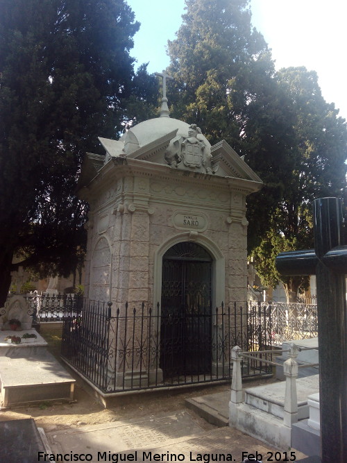 Cementerio de San Gins - Cementerio de San Gins. Panten del General Saro