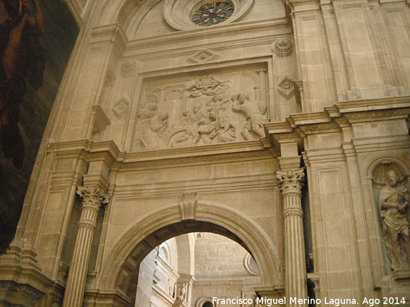 Catedral de Jaén. Fachada Sur Interior - Catedral de Jaén. Fachada Sur Interior. 