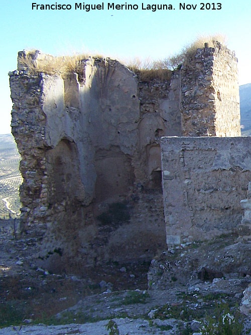 Castillo de La Guardia. Iglesia de Santa Mara - Castillo de La Guardia. Iglesia de Santa Mara. bside