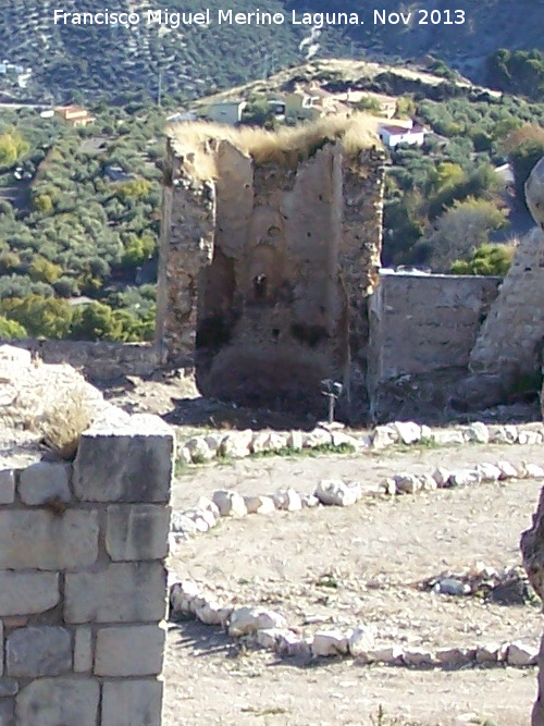 Castillo de La Guardia. Iglesia de Santa Mara - Castillo de La Guardia. Iglesia de Santa Mara. bside