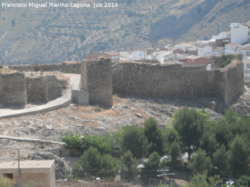 Castillo de La Guardia. Muralla - Castillo de La Guardia. Muralla. 